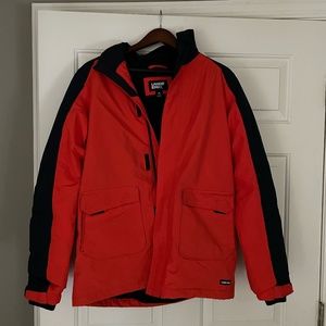 Lands End Boys Squall Fleece Lined Waterproof Insulated Jacket XL 18-20